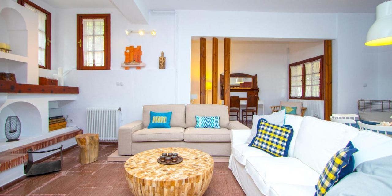 Willow Sea View Villa, Kriopigi Exteriér fotografie